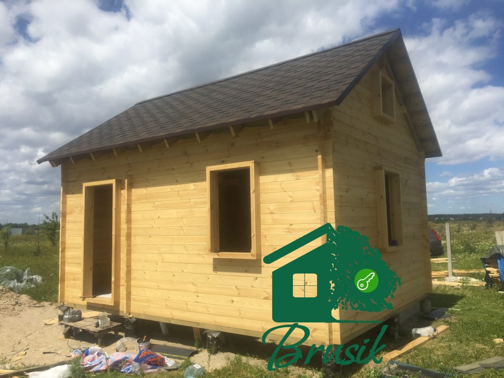 Дачный дом для дальнейшего утепления | Строительство деревянных домов .